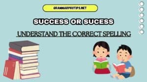 Success Or Sucess: Understand The Correct Spelling
